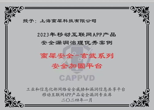 蠻犀安全榮譽入選CAPPVD漏洞庫技術支撐單位，共筑工業互聯網數據服務安全防線